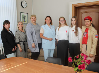 марина Левченкова встретилась с активом местного отделения Движение первых в Кардымовском округе - фото - 4