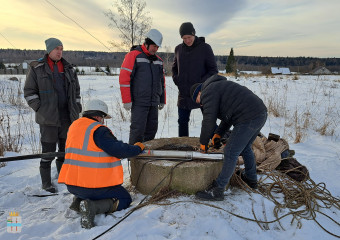 в деревне Коровники оперативно устранена авария на сетях водоснабжения - фото - 3