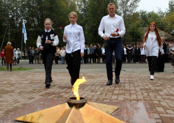 в посёлке Кардымово почтили память освободителей района - фото - 6